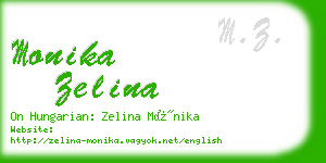 monika zelina business card